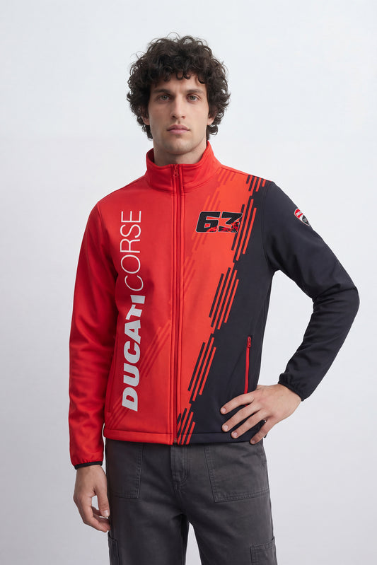 Bagnaia 63 Ducati Corse Softshell Jacket