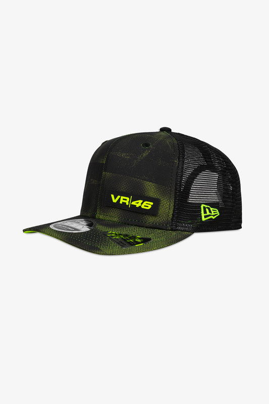 New Era HALFTONE AOP 9FIFTY® STRETCH SNAP VR46 Cap