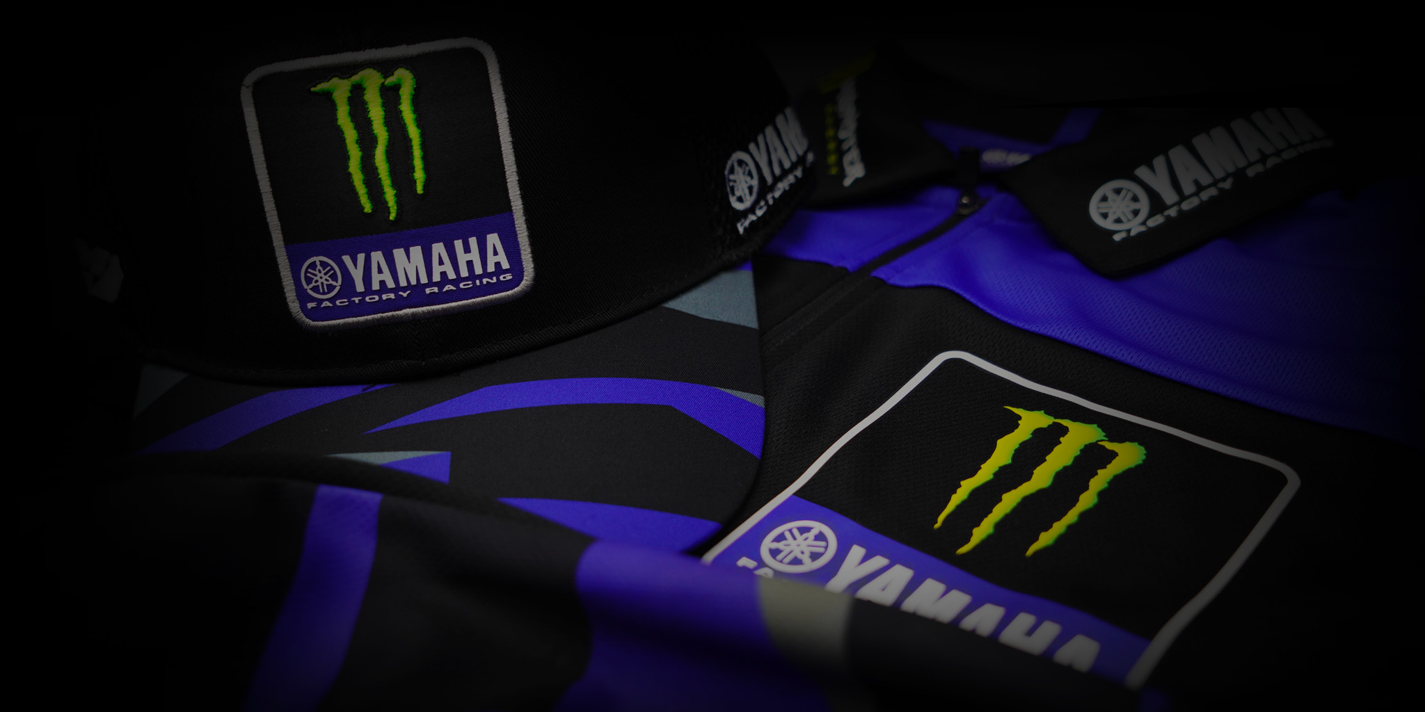 VR 46 Homme Réplique Yamaha Monster Team 2022 T Shirt, Noir, L EU