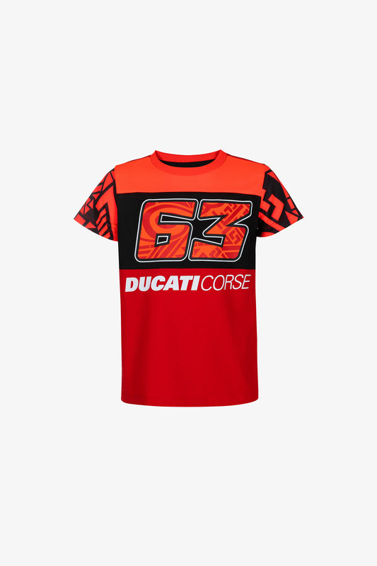 T-Shirt 63 Bagnaia Ducati Bambino