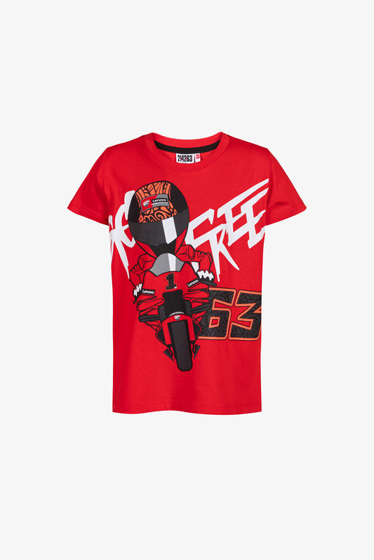 T-Shirt 63 Bagnaia Ducati Corse Kind