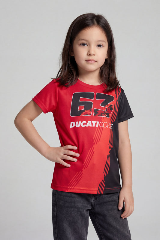 Bagnaia 63 Ducati Corse Kid T-Shirt