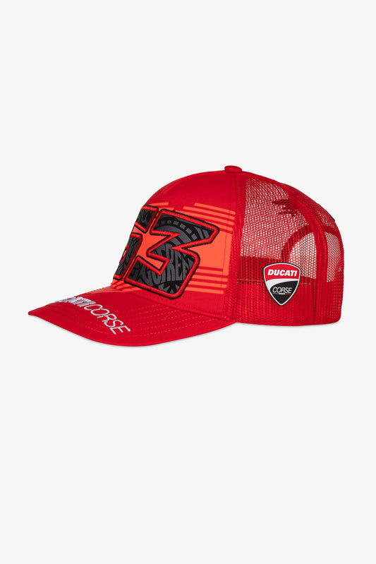 Casquette Trucker 63 Bagnaia Ducati Corse