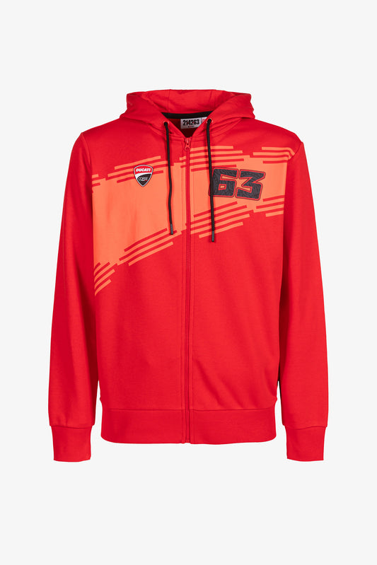 Sweat-Shirt 63 Bagnaia Ducati Corse