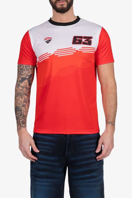 T-Shirt 63 Ducati Bagnaia