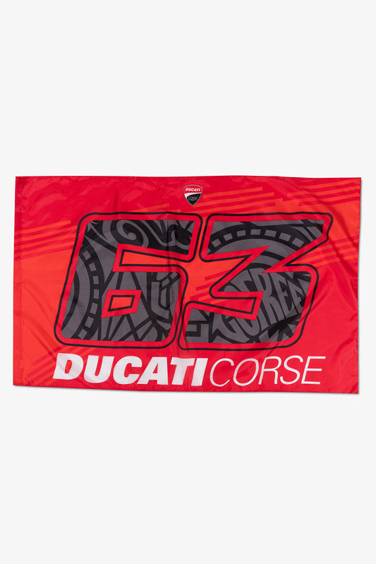 63 Bagnaia Ducati Corse Flag