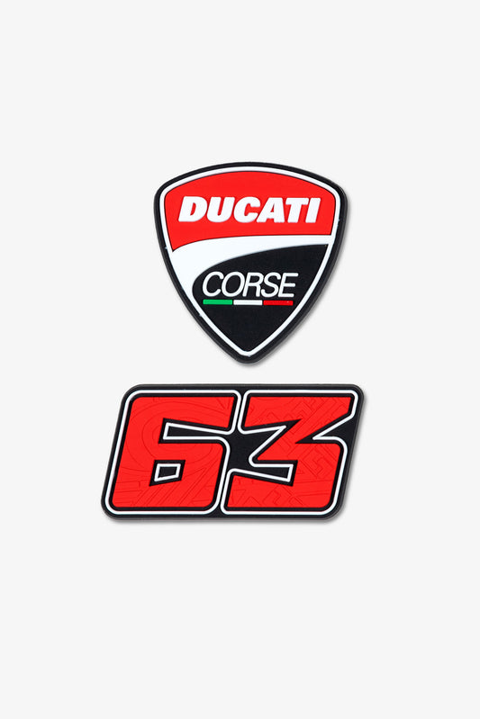 Set d'aimants 63 Bagnaia Ducati
