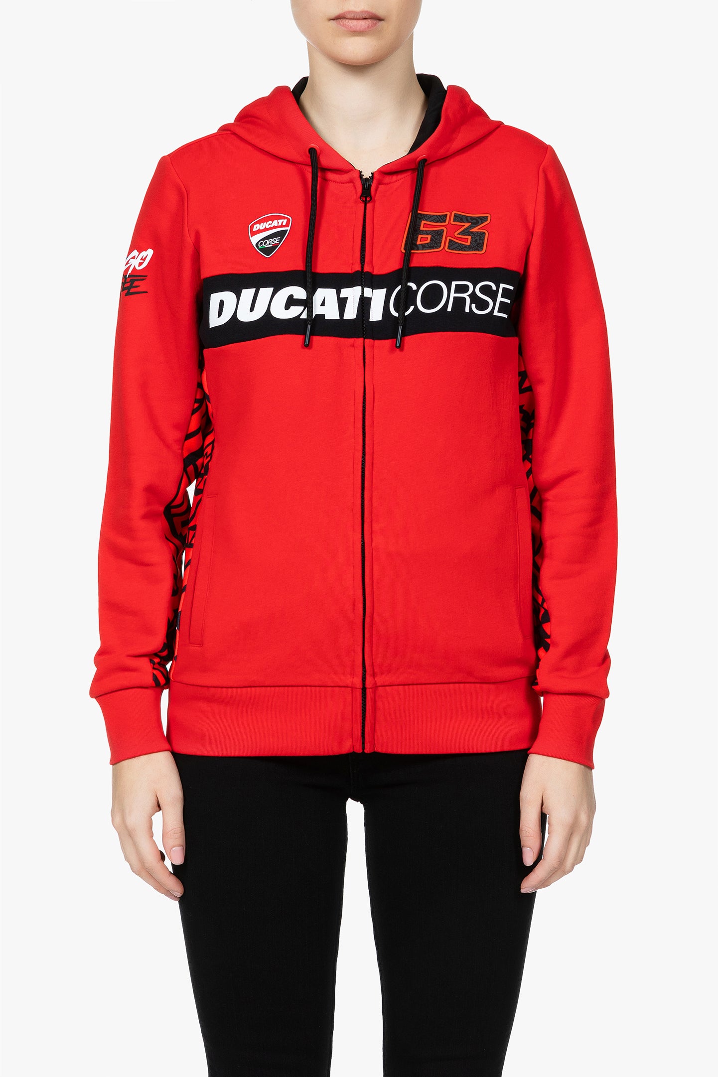 Hoodie Ducati Felpe Aruba Felpe Ducati FELPA UOMO LOGO DUCATI CORSE