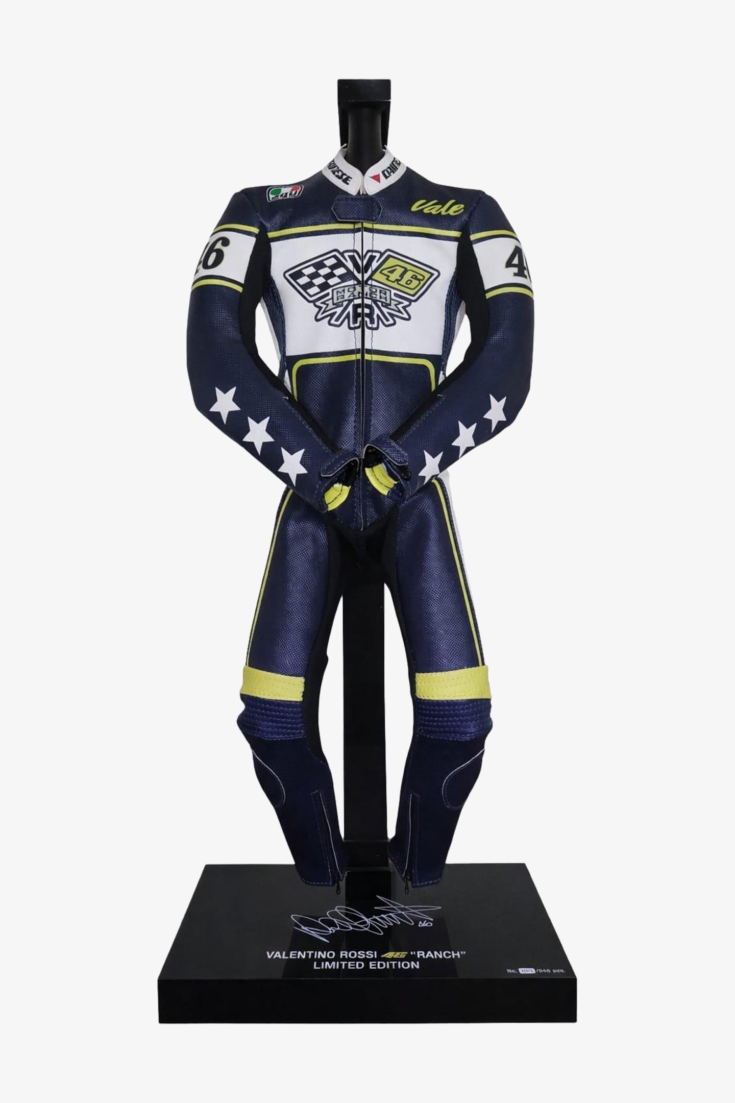 MotoRanch 1/4 Valentino Rossi leather suit Limited edition 946 pieces