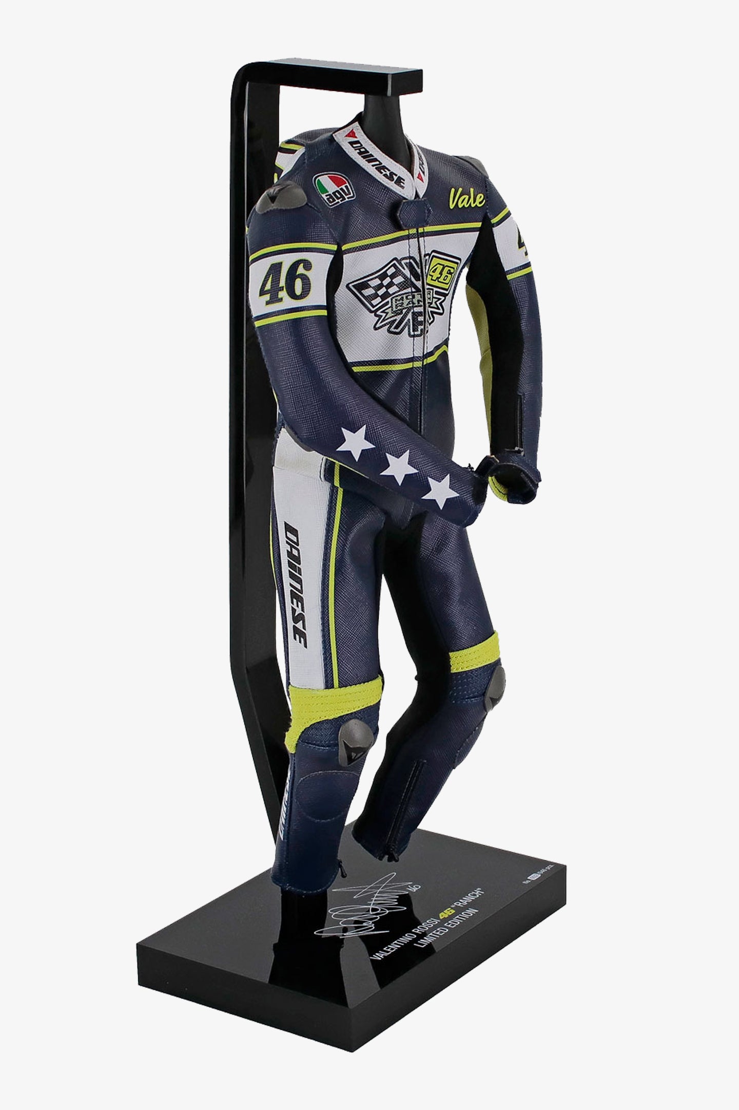 MotoRanch 1/4 Valentino Rossi leather suit Limited edition 946 pieces