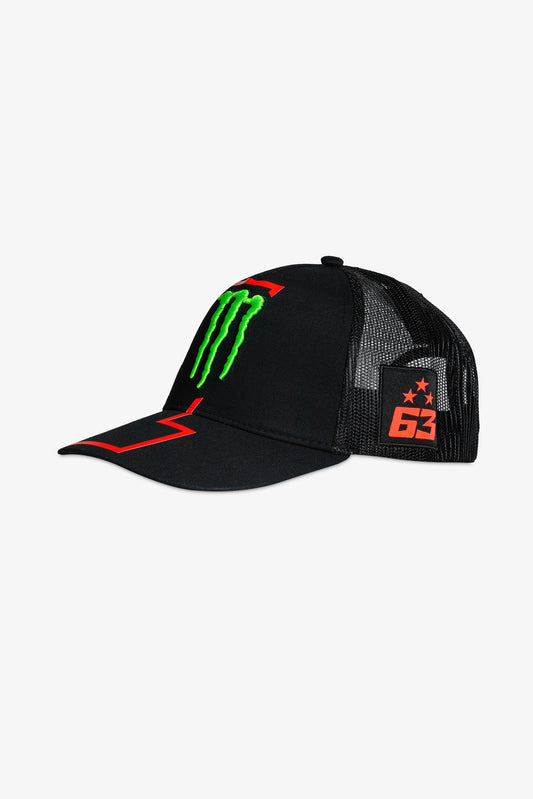 Cappellino Trucker Bagnaia Monster Energy 1