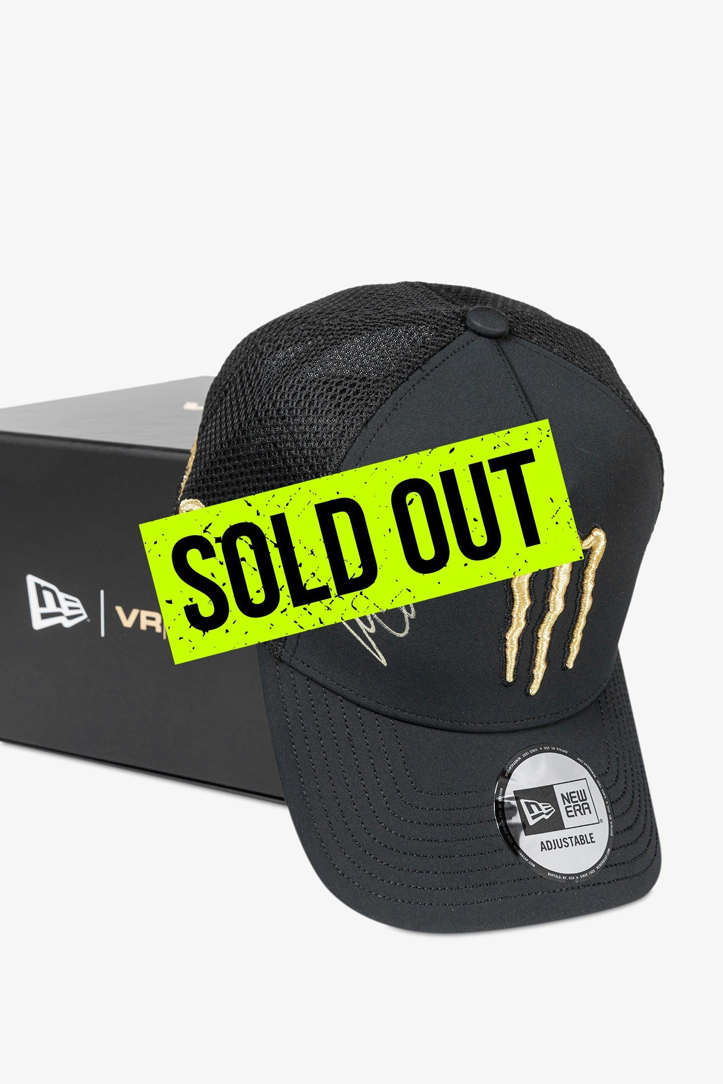 NEW WRAコラボキャップ Cap Memorabilia Authentic New Era Valencia 2021 Valentino Rossi Specia