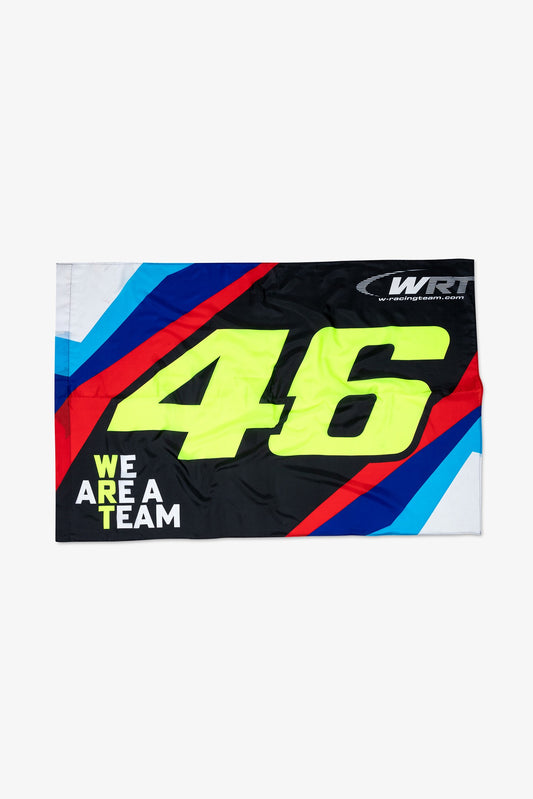 Drapeau VR46 WRT "Road To Le Mans"
