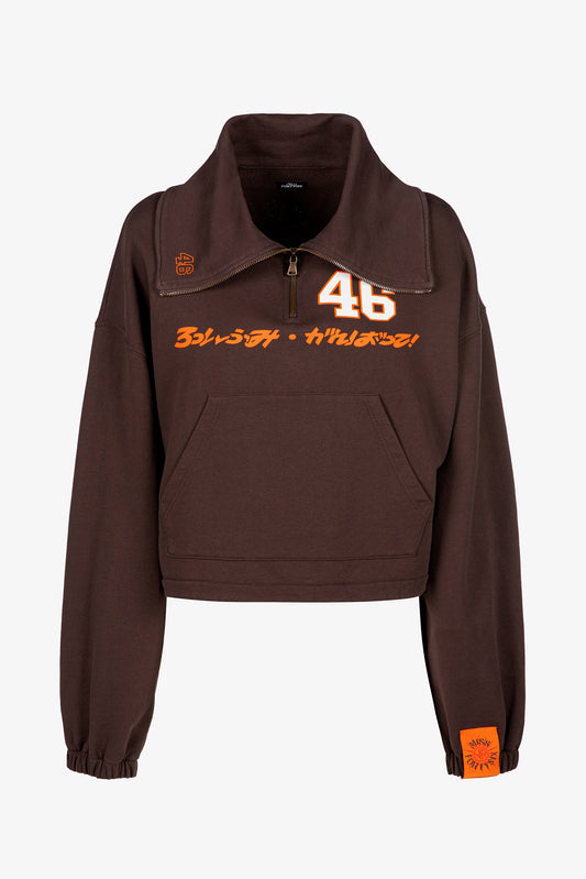 Cropped Miss Fortysix 46 Sweatshirt