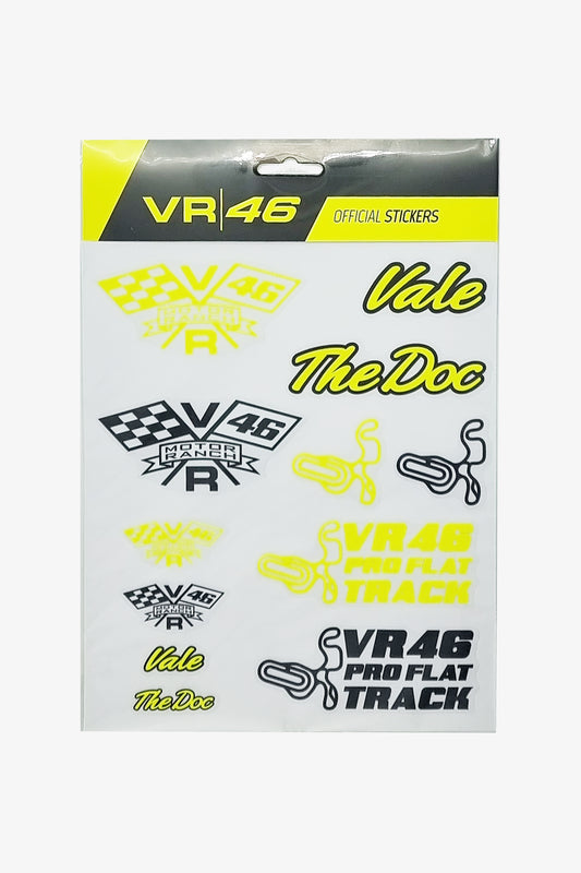 VR46 Motor Ranch Large Sticker Set