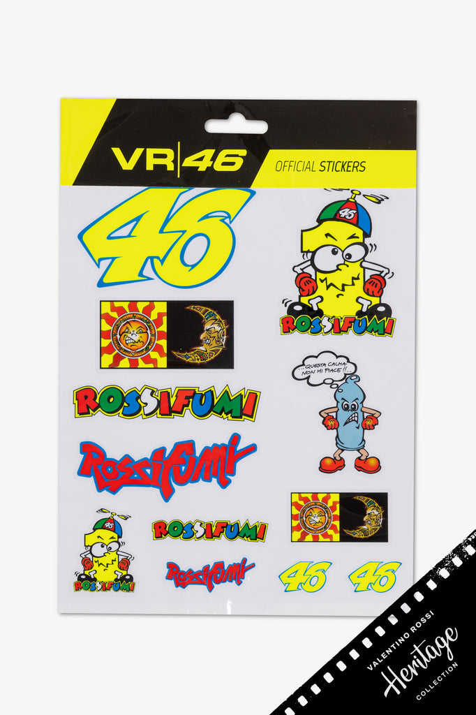 VR46 OFFICIAL APPAREL / ACCESSORIES / STICKERS