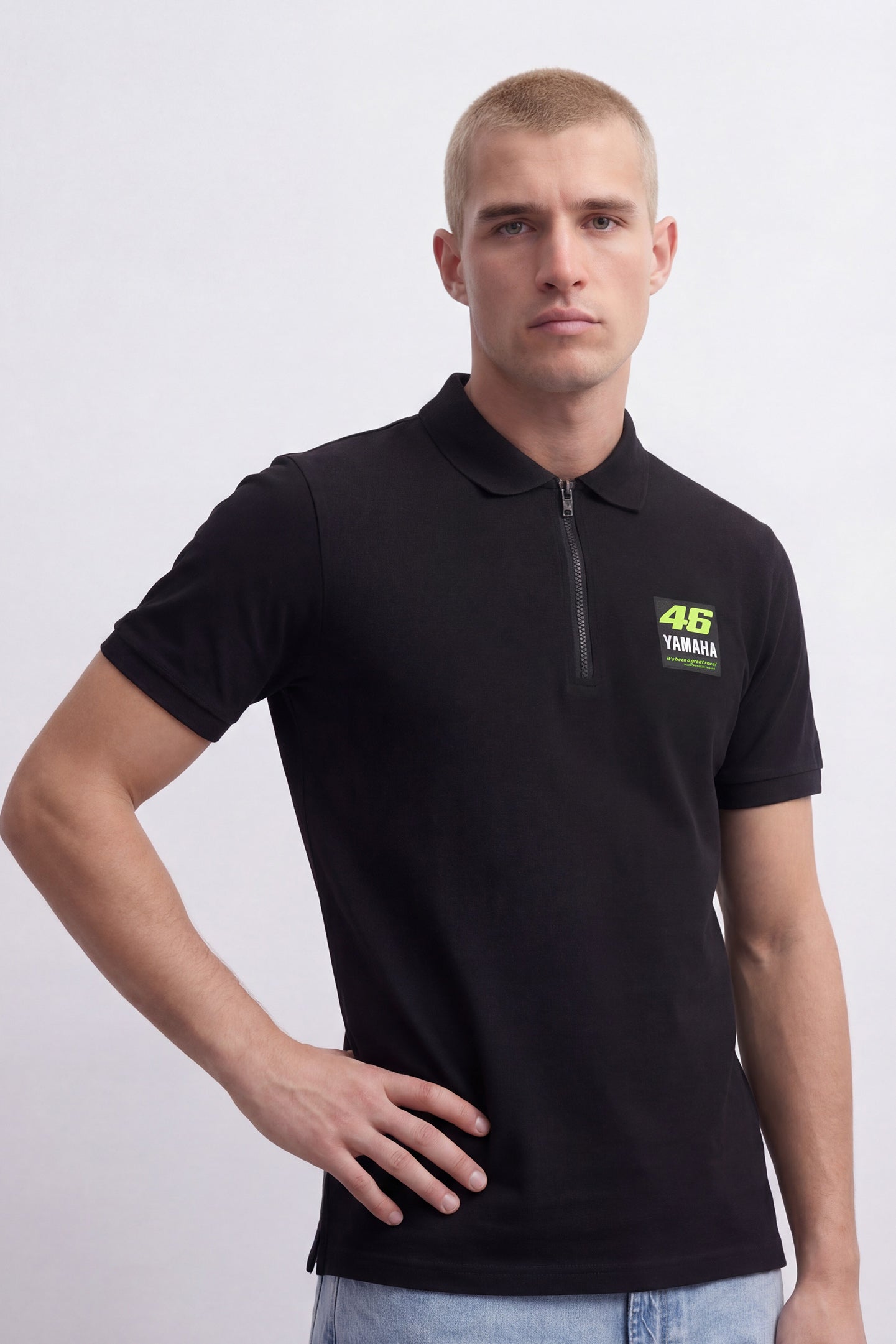 Chemise Valentino Rossi Fiat Vale 46 - Yamaha Team Racing Brodée - Taille XL - Occasion Très Bon état