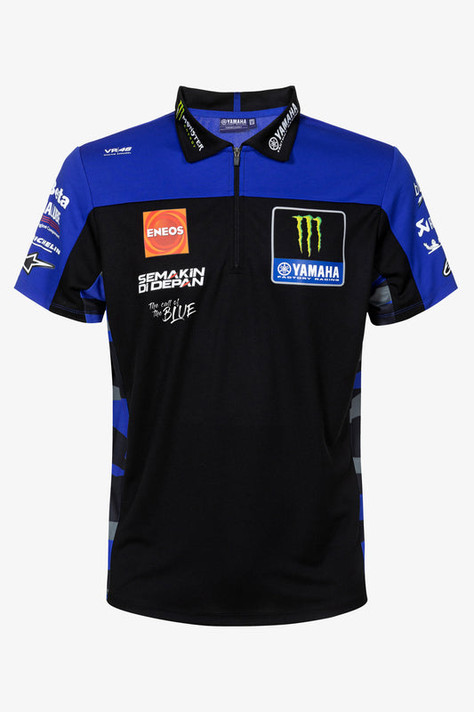 Polo Réplica Monster Energy Yamaha MotoGP Team 2024