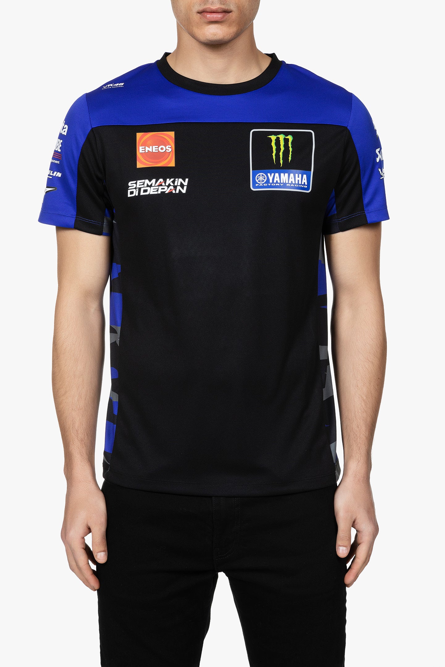 T-Shirt Replica Monster Energy Yamaha MotoGP Team 2023