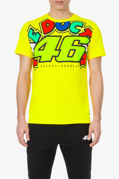 Camiseta VR46 Racing The Doctor - Amarillo - Mujer